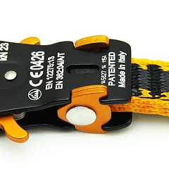 Kong - Express-Set Frog nur mit Schlinge, schwarz/orange eloxiert, 11cm