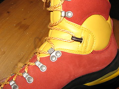 Scarpa - Fiamma Women GTX, black/green, Gr. 40,0