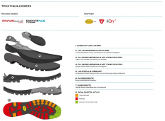 Scarpa - Ribelle Tech 2.0 HD, black/orange, Gr. 44,5