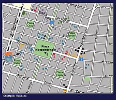 Climbing Map - Karte Cerro Aconcagua, 1:40.000