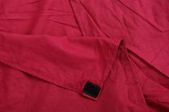 Origin Outdoors - Hüttenschlafsack Baumwollinlett deckenform, bordeaux