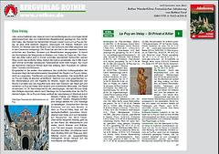 Bergverlag Rother - Wanderführer Franz. Jakobsweg: Straßburg bis Le Puy-en-Velay