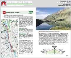 Bergverlag Rother - Wanderführer Zillertal (Neuauflage 2010)