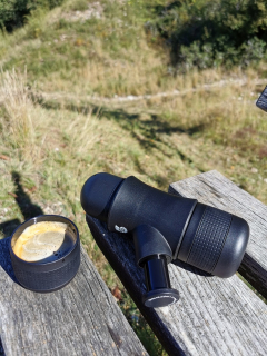 Origin Outdoors - Mini-Espresso To-Go für Pulver, schwarz