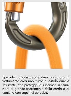 Climbing Technology - Schraubkarabiner Concept HMS SGL Spring Bar, hard coat