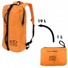Climbing Technology - Rucksack Magic Pack Folding Backpack, 16 L, orange