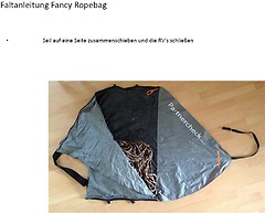 Skylotec - Seilsack Fancy Ropebag, orange/black