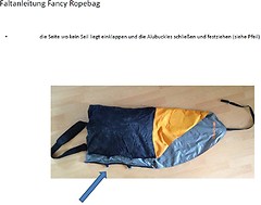 Skylotec - Seilsack Fancy Ropebag, orange/black