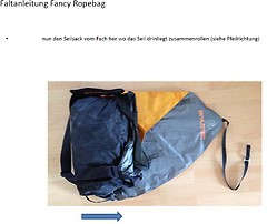 Skylotec - Seilsack Fancy Ropebag, orange/black