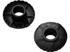 MSR - Tourenstöcke Poles DynaLock Explore Alu 100-140cm, 3-teilig, black/red