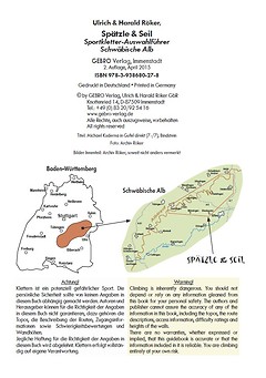 Gebro-Verlag - Spätzle & Seil - Auswahlführer Schwäbische Alb 3. Auflage