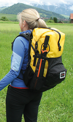 Euroschirm - Regenschirm handfrei TeleScope handsfree, black