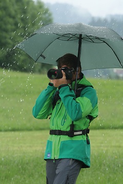 Euroschirm - Regenschirm handfrei TeleScope handsfree, black