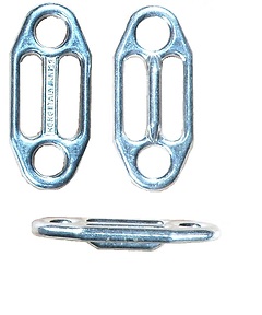 Kong - Sicherungsplatte Gi-Gi, schwarz eloxiert