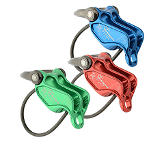 DMM - Sicherungsgerät Pivot Belay Device, blue/titanium