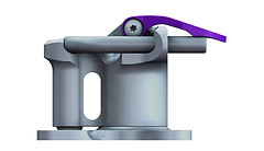 ATK Race - Touren-Rennbindung Race Binding SL-R Lady World Cup, violet/silver