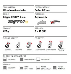 Ocun - Kletterschuh Oxi Slipper, green/yellow, Gr. UK 4,5