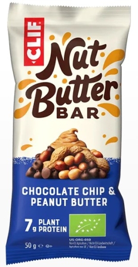 CLIF Bar - Nut Butter EU-BIO Bar Energieriegel Chocolate & Peanut Butter, 50g
