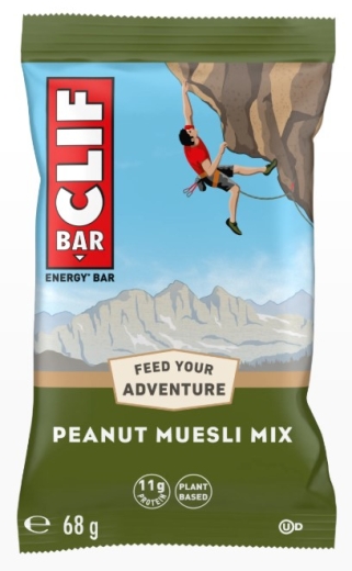 CLIF Bar - Energieriegel Peanut Müsli Mix, 68g