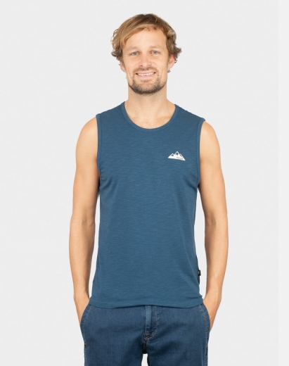 Chillaz - Herrentop Calanques Tre Fatelli Top Men, dark blue, Gr. M