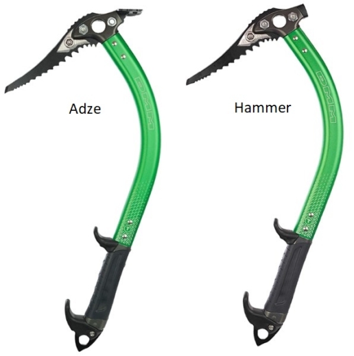 DMM - Eisgerät Apex Compact Ice, Hammer, 50cm, green/titanium
