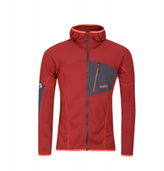 Direct Alpine - Fleecejacke Dragon 2.0 Jacket, palisander/brick, Gr. L