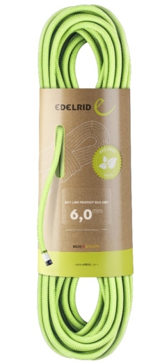 Edelrid - Aramid Reepschnur Rap Line Protect Eco Dry 6,0mm II, 10kN, oasis, 40m
