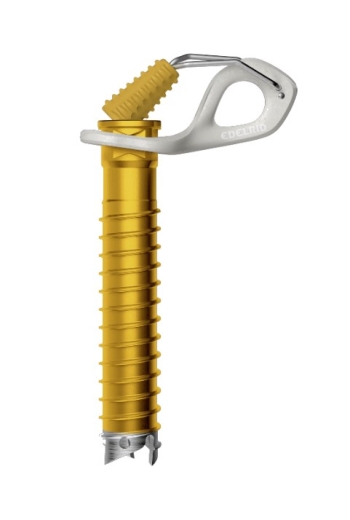 Edelrid - Eisschraube Raya Lite, 12 cm, golden yellow