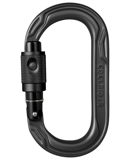 Edelrid - Ovalkarabiner Oval Power 2500 Permalock, night