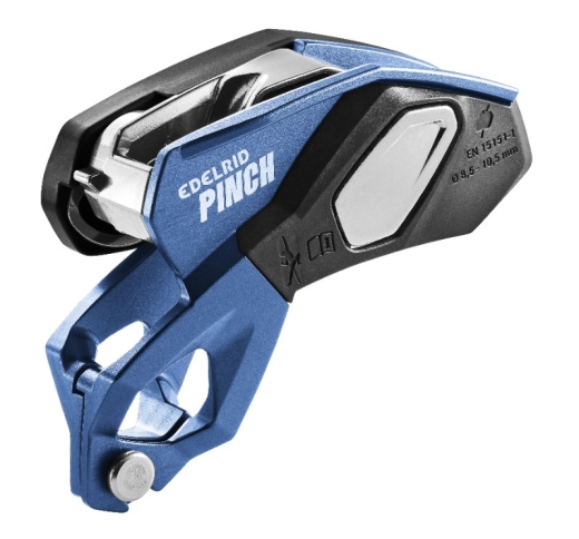 Edelrid - Sicherungsgerät Pinch Halbautomat, 8,5-10mm, blue/night