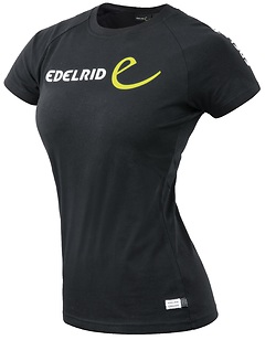 Edelrid - Women EDELRID Logo T, black, Gr. 36