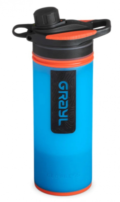 Grayl - Wasserfilter GeoPress Purifier Bottle, 24 oz / 710 ml, bali blue