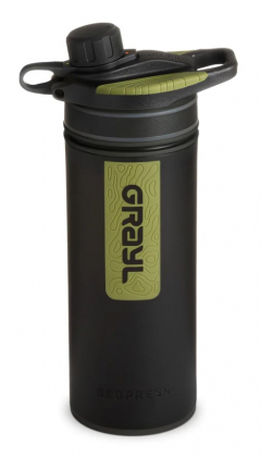 Grayl - Wasserfilter GeoPress Purifier Bottle, 24 oz / 710 ml, black camo