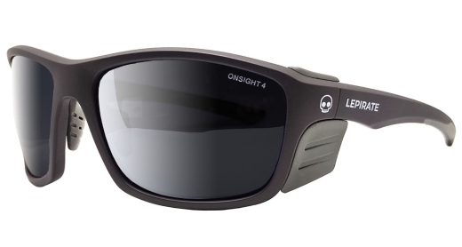 LePirate - Gletscherbrille/Sonnenbrille Fitz Roy 4 Kategorie 4, matt schwarz/grau