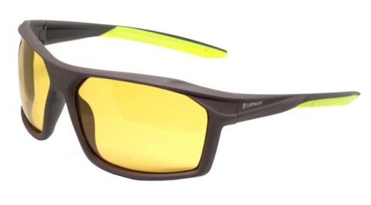 LePirate - Gletscherbrille/Sonnenbrille Rätikon 1-3 Kategorie 1-3, matt grau/grün
