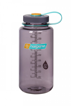 Nalgene - Weithalsflasche Sustain Everyday, Loop-Top, 1L, aubergine