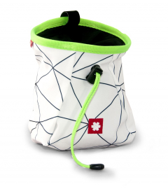 Ocun - Chalk bag Lucky, white/green neon