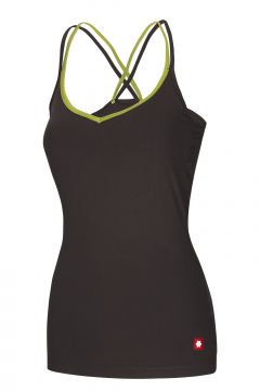 Ocun - Corona Top Women, dark brown, Gr. L