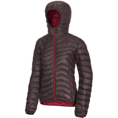 Ocun - Daunenjacke Tsunami Women, chocolate/garnet red, Gr. S