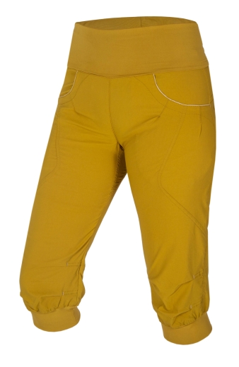 Ocun - Klettercapri Noya Shorts Women, yellow dried tobacco, Gr. L