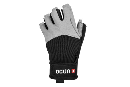 Ocun - Klettersteighandschuh Cima Gloves, grey/black, Gr. XL