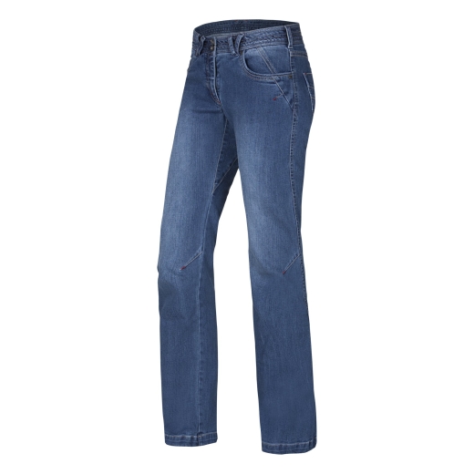 Ocun - Medea Jeans, middle blue denim, washed look, Gr. XL