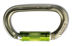 Ocun - Karabiner Osprey Twist-Lock, green