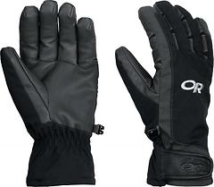 Outdoor Research - Womens Extra Vert Gloves, black/charcoal, Gr. L