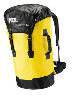 Petzl - Transportsack Transport 45 L, gelb/schwarz