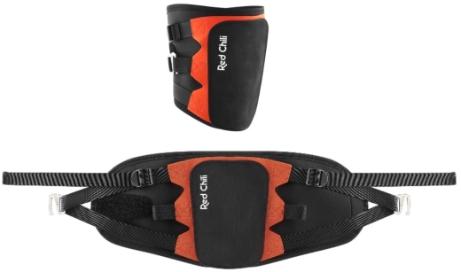 Red Chili - Kneepad Kneerock, glowing red, Gr. 1