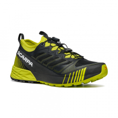 Scarpa - Trailrunningschuh Ribelle Run, black/lime, Gr. 43,0