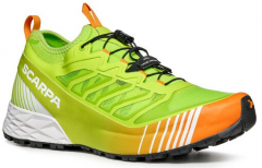 Scarpa - Trailrunningschuh Ribelle Run, neon green/orange, Gr. 45,5