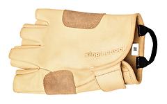 Singing Rock - Leder Arbeits-/Klettersteighandschuh Grippy 3/4, beige, Gr. 8 (Small)