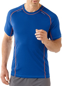 Smartwool - Men PhD Ultra Light Short Sleeve, bright blue, Gr. S